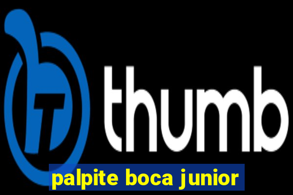 palpite boca junior